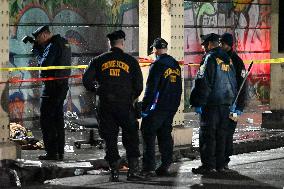 Person Shot And Killed Underneath A Bridge On East Lehigh Avenue And Emerald Street In Philadelphia Pennsylvania