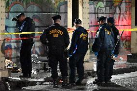 Person Shot And Killed Underneath A Bridge On East Lehigh Avenue And Emerald Street In Philadelphia Pennsylvania