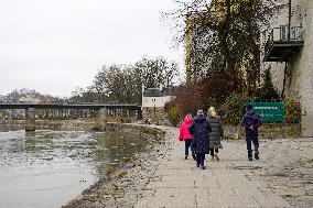 Daily Life In The Bavarian City Of Passau