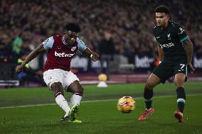 West Ham United FC v Liverpool FC - Premier League