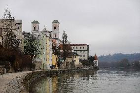 Daily Life In The Bavarian City Of Passau