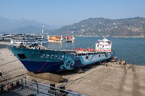 China First Pure Electric Clean Drift Transfer Ship