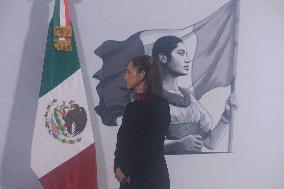 Claudia Sheinbaum, President Of Mexico, Offers Her Last Conference Of The Year