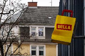 Billa Supermarket In Austria