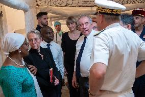 PM Bayrou Visits ESCRIM Hospital - Mayotte