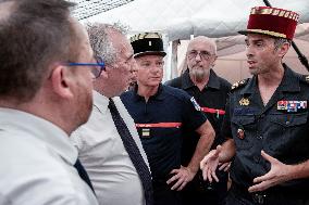 PM Bayrou Visits ESCRIM Hospital - Mayotte