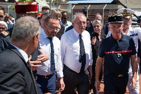 PM Bayrou Visits ESCRIM Hospital - Mayotte