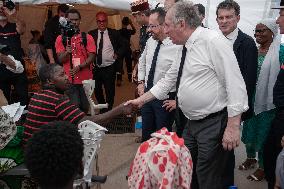 PM Bayrou Visits ESCRIM Hospital - Mayotte