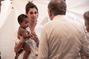 PM Bayrou Visits ESCRIM Hospital - Mayotte