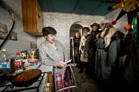 Garden of Nativity Scenes cultural project performs in frontline villages of Zaporizhzhia region