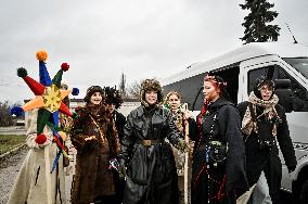 Garden of Nativity Scenes cultural project performs in frontline villages of Zaporizhzhia region