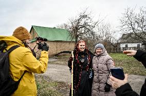 Garden of Nativity Scenes cultural project performs in frontline villages of Zaporizhzhia region