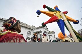 Garden of Nativity Scenes cultural project performs in frontline villages of Zaporizhzhia region