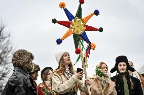 Garden of Nativity Scenes cultural project performs in frontline villages of Zaporizhzhia region