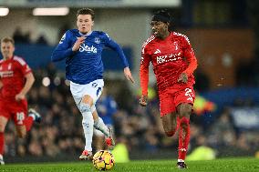 Everton FC v Nottingham Forest FC - Premier League