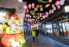 Festive Lanterns in Nanjing