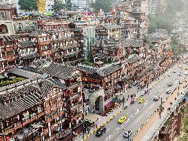 Hongya Cave in Chongqing