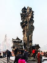 Hongya Cave in Chongqing