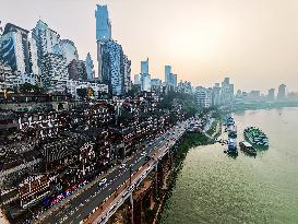 Hongya Cave in Chongqing