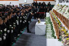 Plane Crash Victims Mourning - South Korea