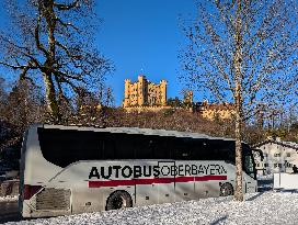 Hohenschwangau Castle​ In Winter