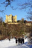 Hohenschwangau Castle​ In Winter