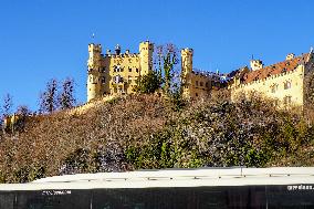 Hohenschwangau Castle​ In Winter