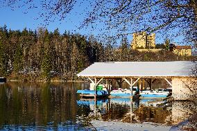 Hohenschwangau Castle​ In Winter