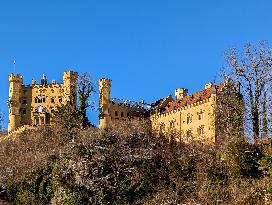 Hohenschwangau Castle​ In Winter