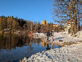 Hohenschwangau Castle​ In Winter