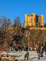 Hohenschwangau Castle​ In Winter