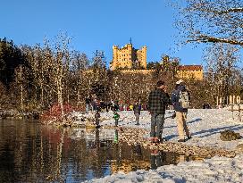 Hohenschwangau Castle​ In Winter