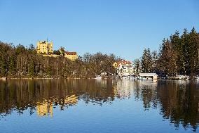 Hohenschwangau Castle​ In Winter