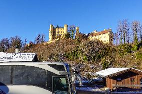 Hohenschwangau Castle​ In Winter