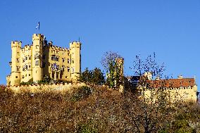 Hohenschwangau Castle​ In Winter