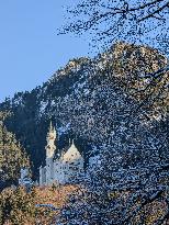 Neuschwanstein Castle In Winter