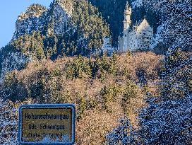 Neuschwanstein Castle In Winter