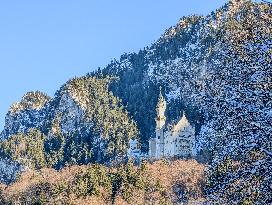 Neuschwanstein Castle In Winter