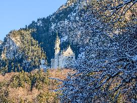 Neuschwanstein Castle In Winter