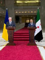 Syrian-Ukrainian Talks In Damascus To Strengthen Bilateral Relations