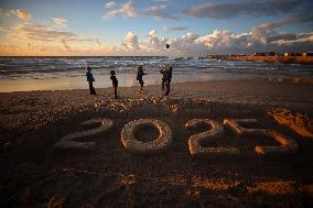 New Year 2025 In Gaza