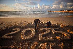 New Year 2025 In Gaza