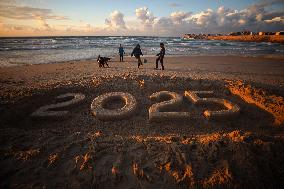 New Year 2025 In Gaza