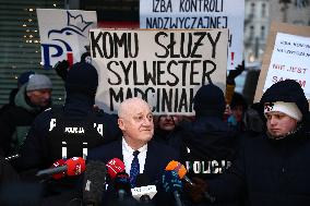 Polish National Electoral Commission Chairman Sylwester Marciniak