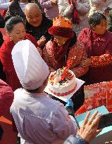 Chinese Woman Celebrates Her 124th Birthday - China