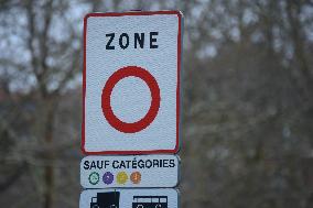 Illustration Limited Traffic Zone - Paris