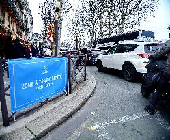 Illustration Limited Traffic Zone - Paris