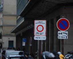 Illustration Limited Traffic Zone - Paris