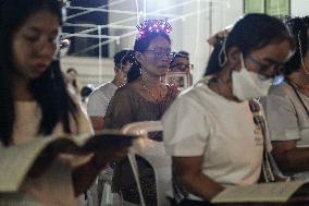 People Celebrate The New Year's Eve In Bangkok.