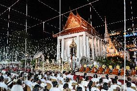 People Celebrate The New Year's Eve In Bangkok.